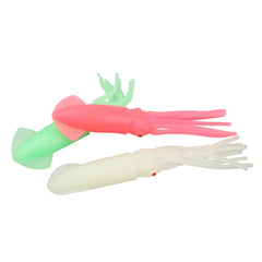 equlup glow-in-dark squid lures 23cm shine in low light for targeting larger fish