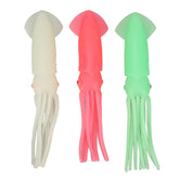 equlup luminous squid lure skirt 3pack glows for night fishing success