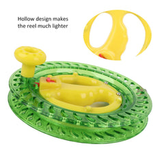 Equlup sea fishing wheel spooler green for durable outdoor use