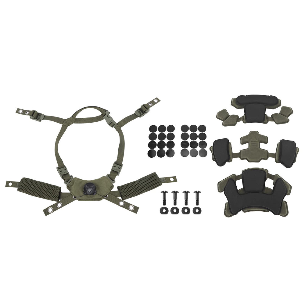 equlup tactical helmet chin strap with dial suspension offers all-day comfort and secure fit.