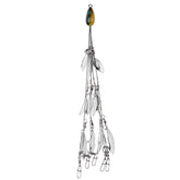 Equlup umbrella rig with 5 arms and 12 blades, ideal for multi-bait trolling.