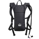Ergodyne Chill-Its 5155 low-profile hydration pack in black for on-the-go hydration.