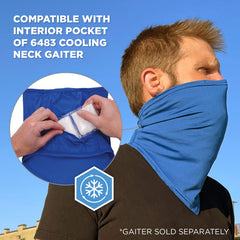 Ergodyne Chill-Its 6283 activation steps demonstrated for quick cooling