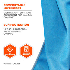 Ergodyne Chill-Its 6602MF is reusable and machine washable.