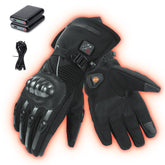 ERKEQN heated gloves show wide heating area for rapid warmth in cold conditions