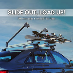 ERKUL sliding extension in action for easy loading