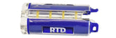 Erupt Fishing RTD-P rod threading device, front view, compact tool for quick setup