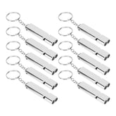 ERYUE emergency whistle front view shows double tube design for a loud signal.