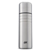 Esbit Majoris vacuum flask in black 1 L keeps beverages hot or cold on long trips.