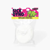 Escape Climbing Sick Dyno chalk ball pack front for clean, compact chalking