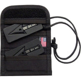 ESEE Arrowhead Wallet with two AH-1 arrowheads for field readiness