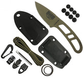 ESEE CAN-DE-KIT-E survival knife blade with drop-point design for versatile field tasks.