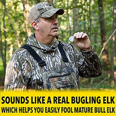 ESH Bull Elk Call hands-free design lets you stay ready while calling elk