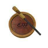ESH Cherry Glass Pot Turkey Call front view shows durable field-ready design