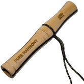 ESH Grunt Tube Deer Call front view with laminated wood for rugged hunting days.