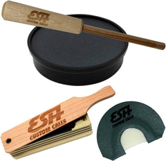 ESH Turkey Calls Starter Kit box call in field use for locating gobblers.
