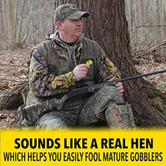ESH turkey mouth calls 2-pack in-hand for field-ready ease and control.