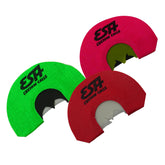 ESH Turkey Mouth Calls 3-Pack package shows three reed designs for versatile calling