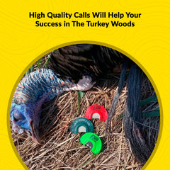 ESH turkey mouth call Killer Tone; crisp cut and clear gobbles in spring hunts.