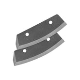 Eskimo 43111 Turbo Blades closeup edges for fast ice entry