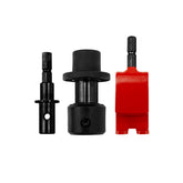 Eskimo 43409 Quick Connect Kit on-ice setup enabling rapid bit changes