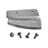 Eskimo 7in replacement blades grey, durable edge for ice augers.