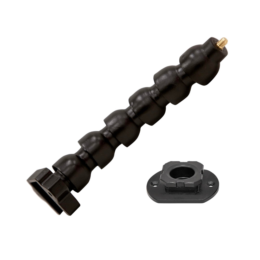 Eskimo E-Hub camera mount base securely attaches to shelters for versatile positioning.