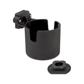 Eskimo E-Hub Cup Holder mounted on a pop-up shelter base