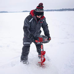 Eskimo E40 powerhead is lightweight for easy handling on long ice trips