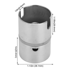Side view of Estink 360-degree swivel rod holder showcasing 304 stainless steel