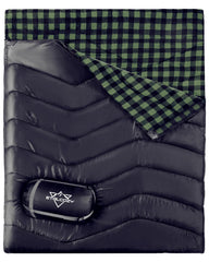 ETGLCOZY double sleeping bag wide interior for two, spacious comfort on camping trips.