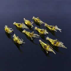 Eujgoov soft baits for DIY lures, lightweight design improves handling on the water