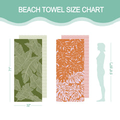 Eunzel fast-drying absorbent towel demonstrates rapid moisture pickup after swim.