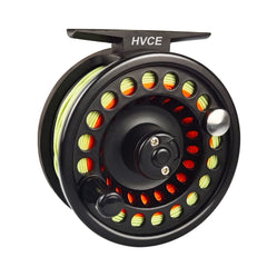 EUPHENG Aventik fly reel close-up on drag wheel highlighting smooth performance