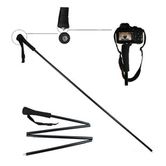 EUPHENG EVA grip with camera seat enables hands-free shooting.