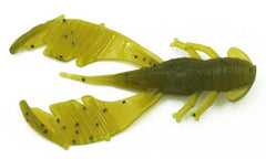 Eurotackle 00227 Micro Finesse Metacraw soft lure in green, ideal for delicate presentations.