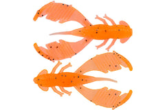 Eurotackle Metacraw orange 1.8 inch swimbait with lifelike action for finesse fishing