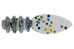 Eurotackle Micro Finesse Leech 0.75 inch Bluegill Pro, ideal for panfish on ultra-light ice gear