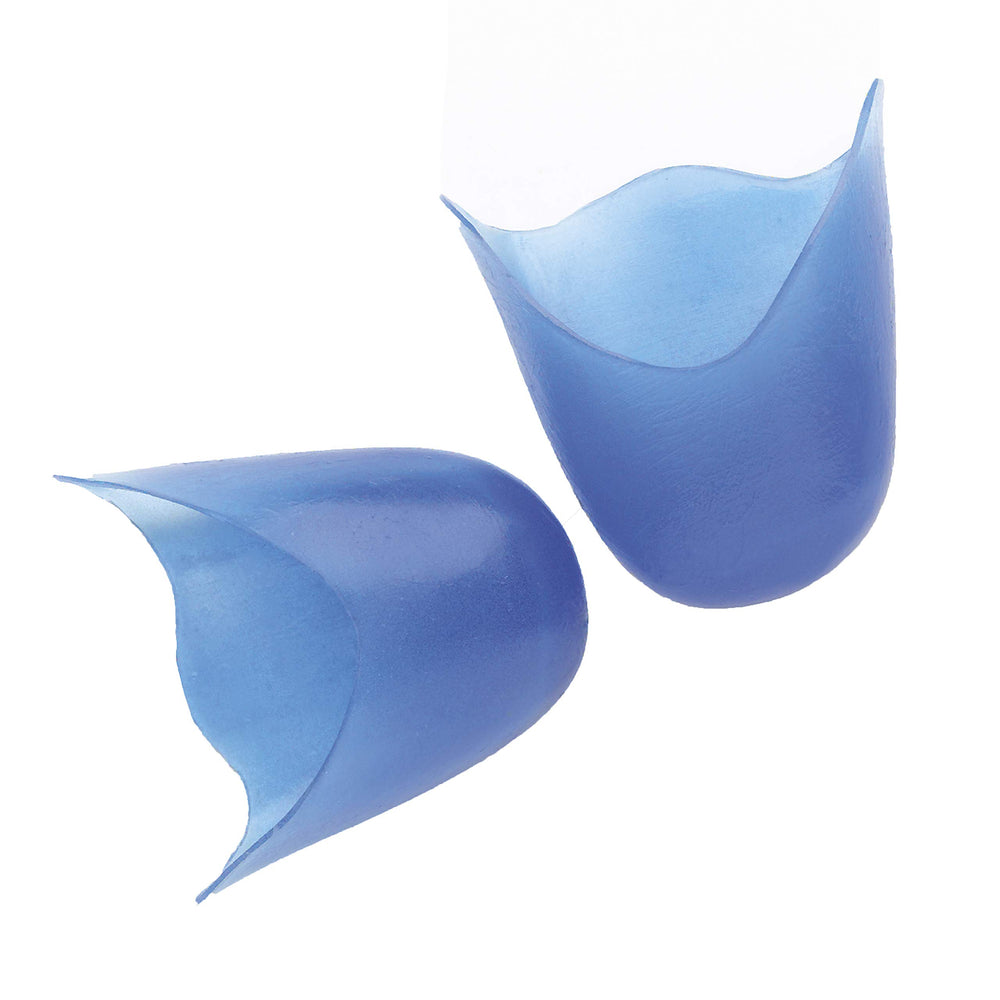 EUROTARD Pointe Comfort Toe Pads blue provide cushioned toe support for pointe work.