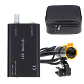 EustomA 5W headlamp clip attaches to loupe for hands-free illumination.
