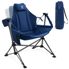 Ever Advanced padded hammock chair seat for roomy cross-legged lounging outdoors.