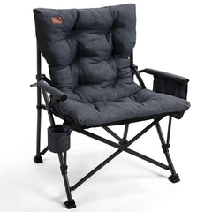 Ever Advanced padded oversized chair backrest supports long-lasting outdoor relaxation.