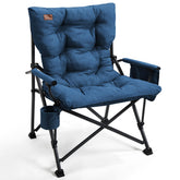 Ever Advanced padded-oversized-folding-chair backrest offers plush support for extended outdoor lounging.