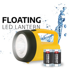 Eveready Ready Flex lantern supports 2D or 4D battery operation.