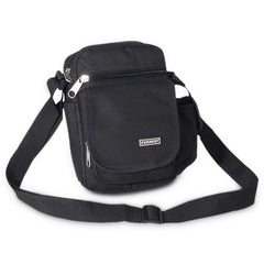 Everest 054 Deluxe Utility Bag black with three pockets for on-the-go organization