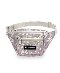 Everest Digital Camo Waist Pack side pocket for quick access to essentials.
