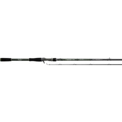 Evergreen Combat Stick cast rod with crank blade jig for versatile fishing setups.
