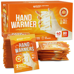 Everlasting Heat hand warmers outer pack delivering all-day warmth for outdoor activities.