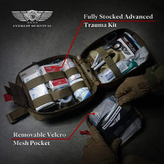 EVERLIT 36 inch splint roll used to immobilize a suspected fracture.