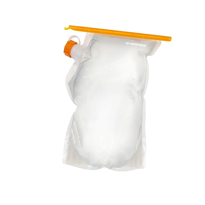EVERNEW EBY724 water bag with wide top opening for fast filling at campsite